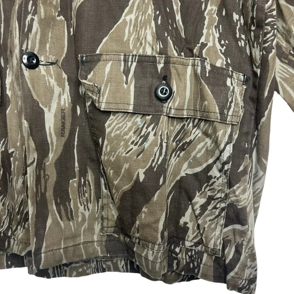 Vintage Ranger Made in USA Camo Shirt Jacket